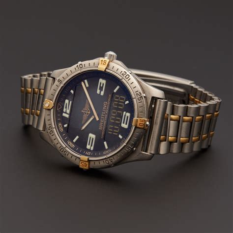 used breitling watches for men|pre owned breitling aerospace.